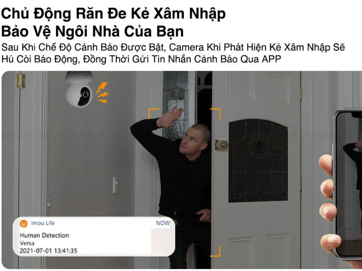 Camera Wifi 4MP iMOU IPC-A43P (Ranger RC)