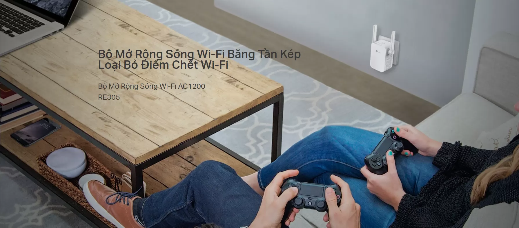 RE305 Bộ Mở Rộng Sóng Wi-Fi AC1200