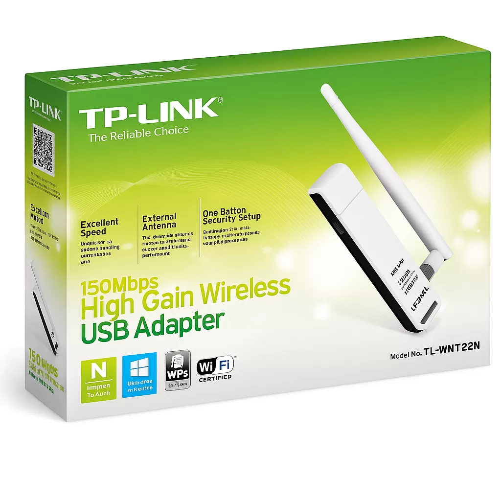 TL-WN722N 150Mbps High Gain Wireless USB Adapter