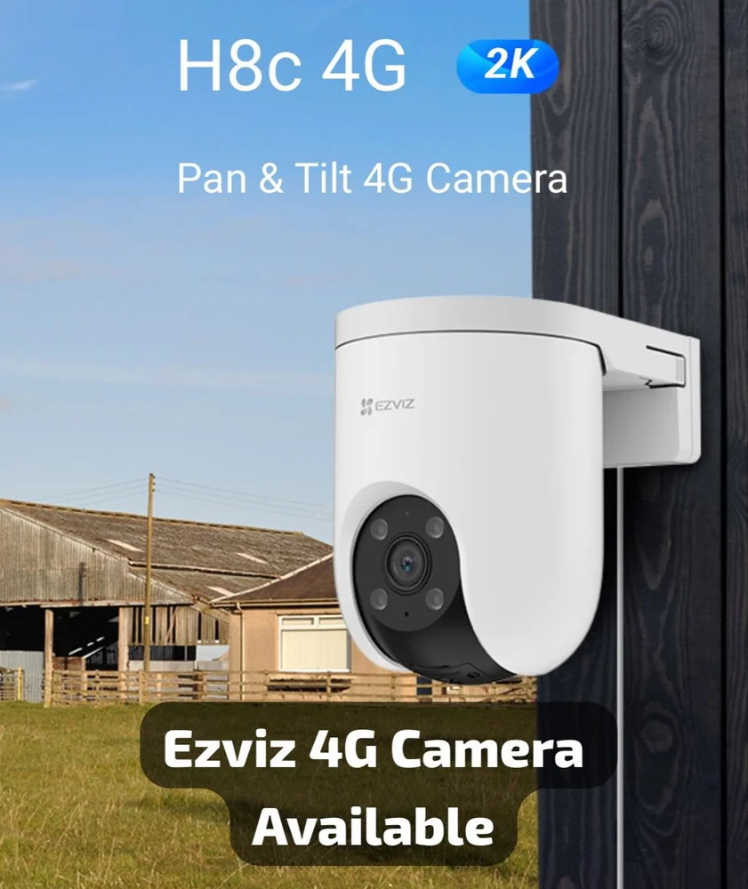 EZVIZ H8C 2K 4G Quay Quét 360 độ