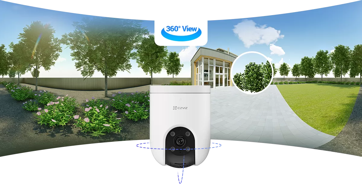 EZVIZ H8C 2K 4G Quay Quét 360 độ