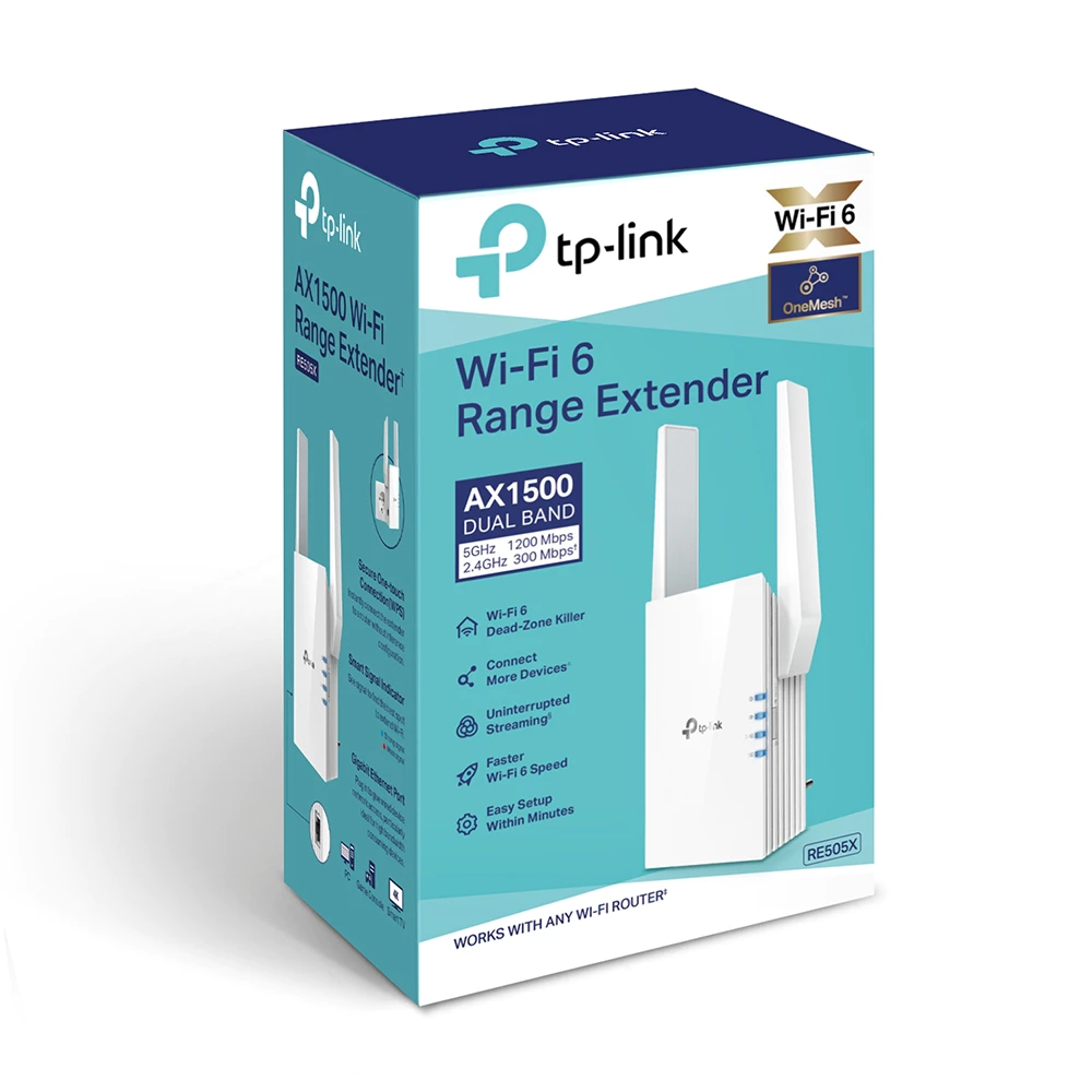 RE505X Bộ Mở Rộng Sóng Wi-Fi AX1500