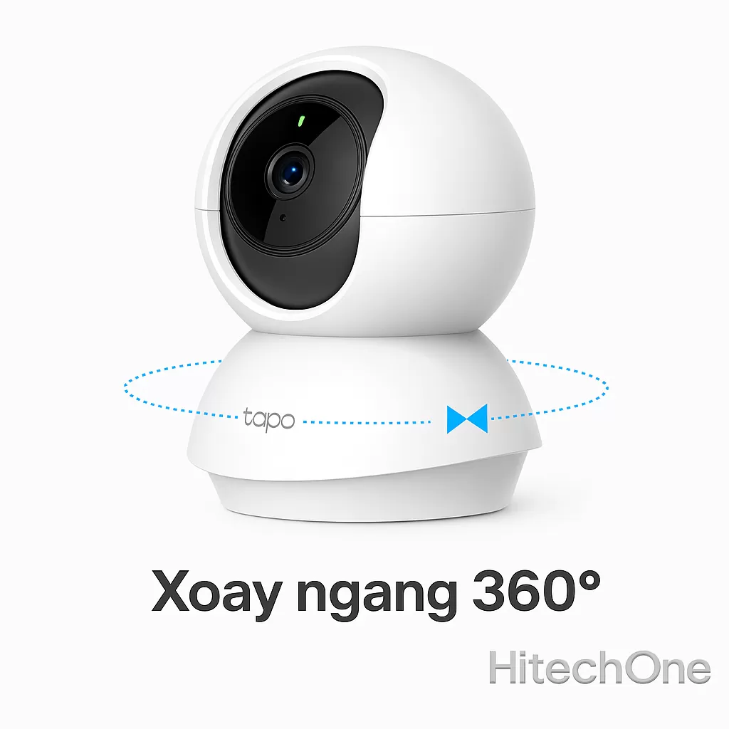 Tapo C200 Camera Wi-Fi An Ninh Gia Đình Quay Quét