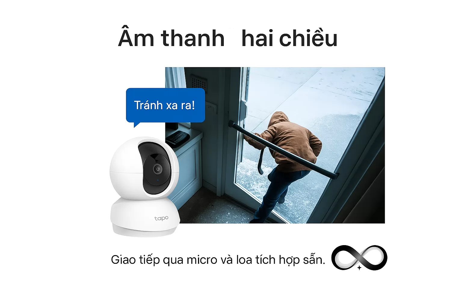 Tapo C212 Camera Wi-Fi An Ninh QuayQuét