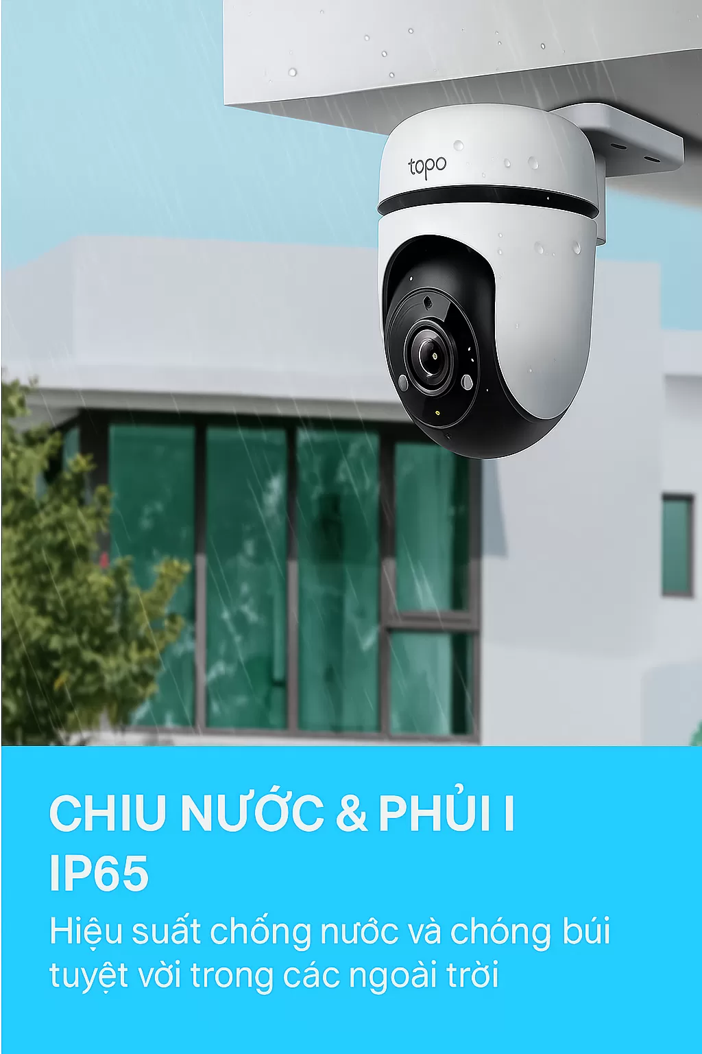 Tapo C500 Camera Wi-Fi An Ninh QuayQuét Ngoài Trời